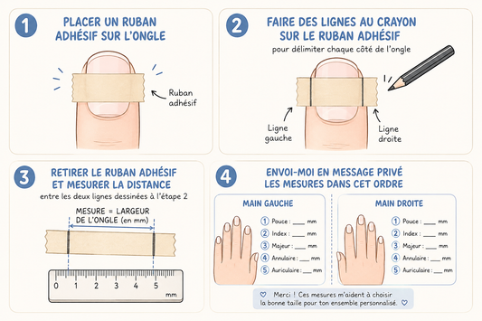 ✨PERSONNALISÉS✨ Press On nails
